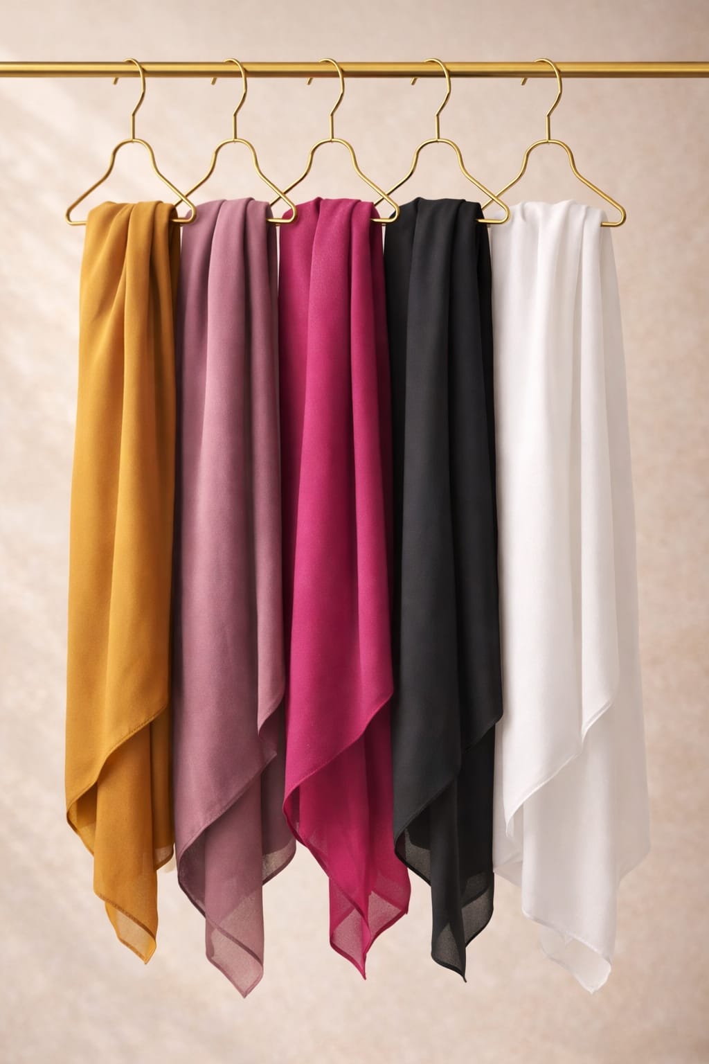 Marjeena Georgette Hijab Scarf – Premium Soft Fabric for Daily Wear - Marjeena collection