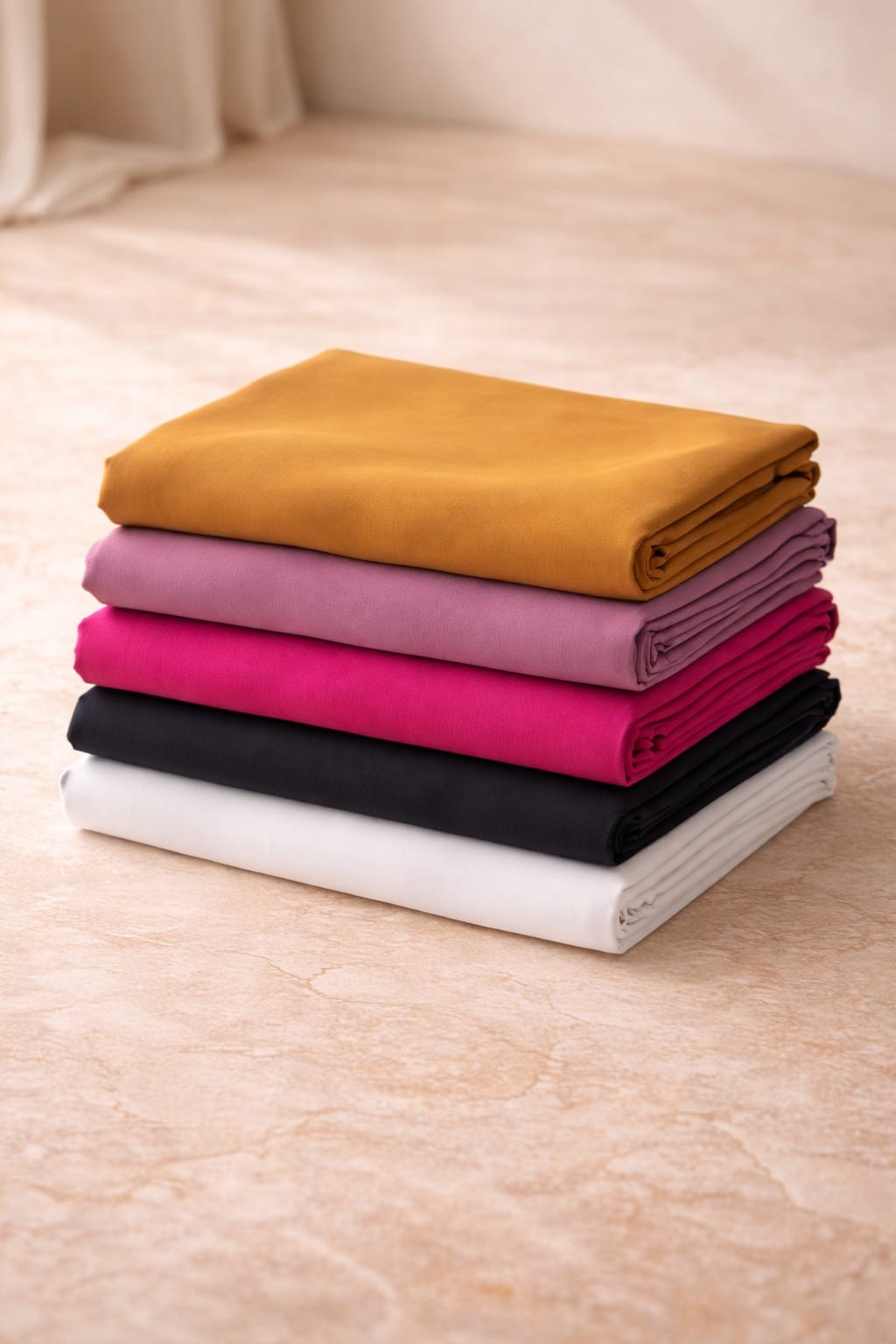 Marjeena Georgette Hijab Scarf – Premium Soft Fabric for Daily Wear - Marjeena collection