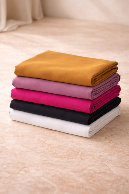 Marjeena Georgette Hijab Scarf – Premium Soft Fabric for Daily Wear - Marjeena collection