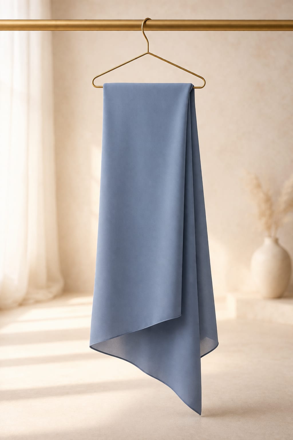 Marjeena Grey Premium Jersey Hijab - Marjeena collection