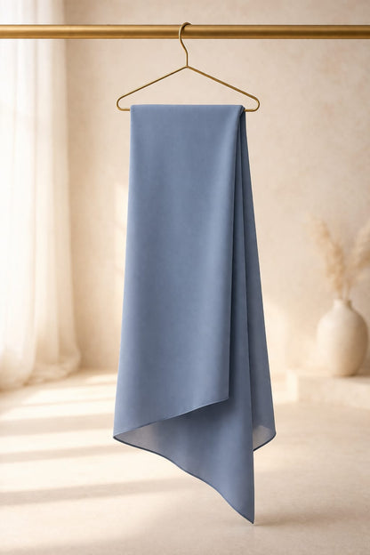 Marjeena Grey Premium Jersey Hijab - Marjeena collection