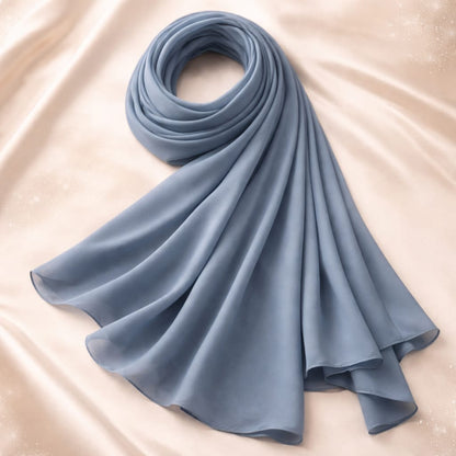 Marjeena Grey Premium Jersey Hijab - Marjeena collection