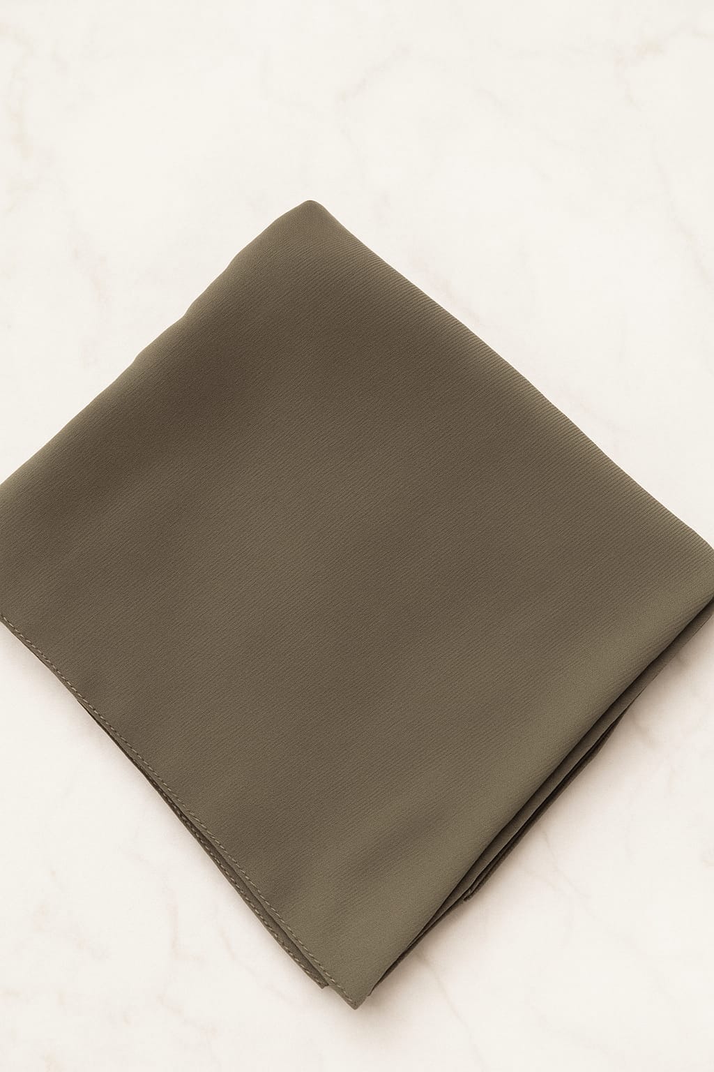 Marjeena Olive Brown Premium Jersey Hijab - Marjeena collection